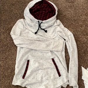 Buffalo plaid hoodie